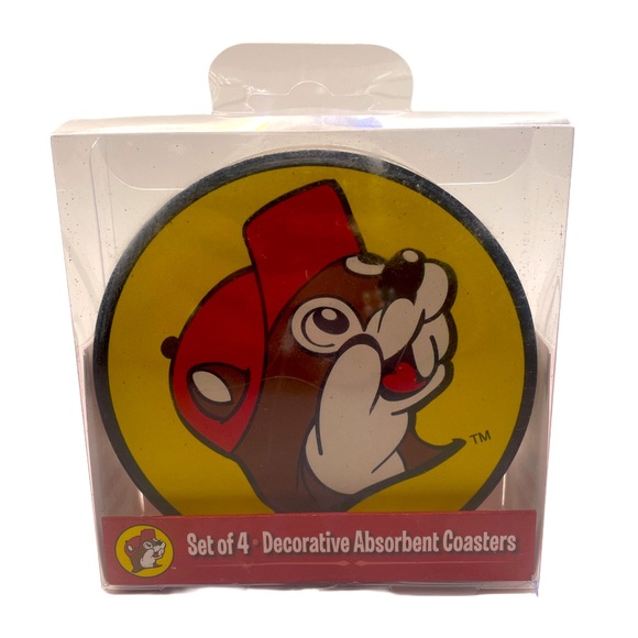 Buc-cees 4 Piece Coaster Set - Picture 2 of 3